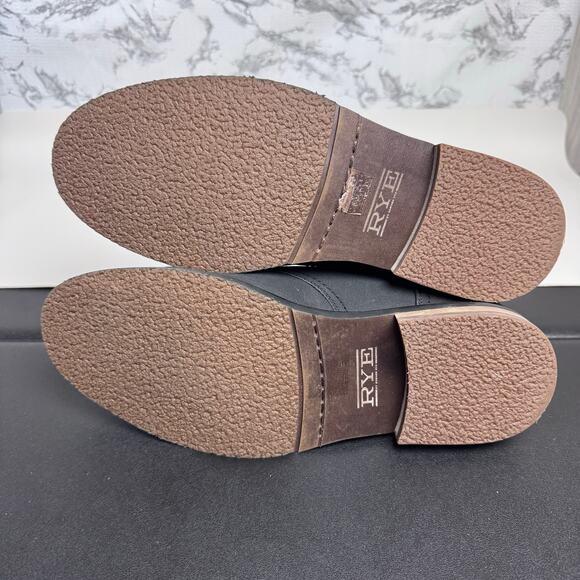 Hawker Rye Men’s Lace Up Chukka Boots Size 11 Charcoal Gray Casual Dress Shoes - Picture 6 of 11